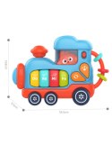 WOOPIE BABY 59189 Interaktywne muzyczne pianinko lokomotywa