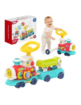 WOOPIE BABY 59301 Pociąg pchacz jeździk 2w1 interaktywny