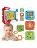 WOOPIE BABY 59387 Kostka sensoryczna manipulacyjna 6w1