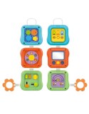 WOOPIE BABY 59387 Kostka sensoryczna manipulacyjna 6w1