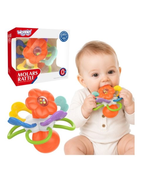 WOOPIE BABY 59394 Grzechotka gryzak sensoryczny kwiatek