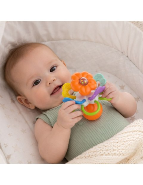 WOOPIE BABY 59394 Grzechotka gryzak sensoryczny kwiatek