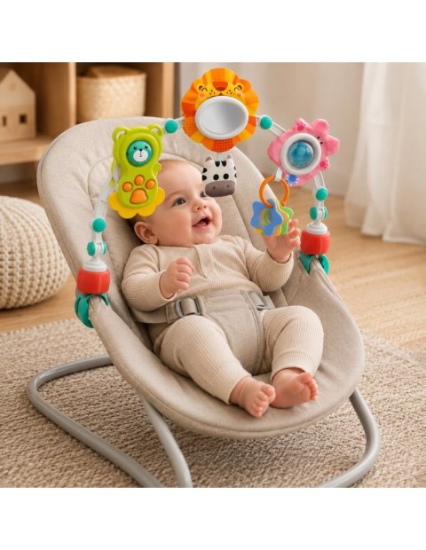 WOOPIE BABY 59455 Łuk sensoryczny z zabawkami do łóżeczka