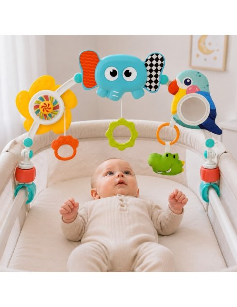WOOPIE BABY 59462 Łuk sensoryczny słoń papuga