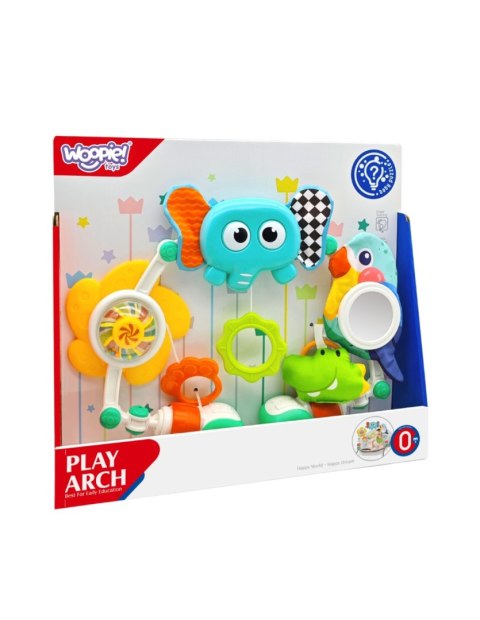 WOOPIE BABY 59462 Łuk sensoryczny słoń papuga