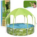 Basen Ogrodowy Stelażowy Dla Dzieci 244 cm x 51 cm Bestway 56432 Zielony
