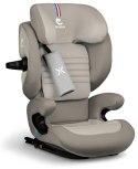 ELISEO Capuccino Renolux - Premium fotelik samochodowy Isofix R129 i-Size 100-150 cm z funkcją odchylenia