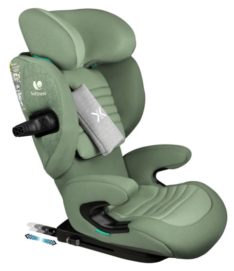 ELISEO Garden Renolux - Premium fotelik samochodowy Isofix R129 i-Size 100-150 cm z funkcją odchylenia