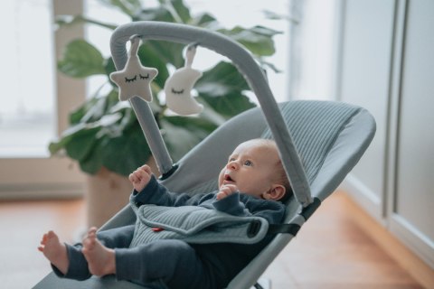 FLEX BOUNCER 2 leżaczek Steel Blue