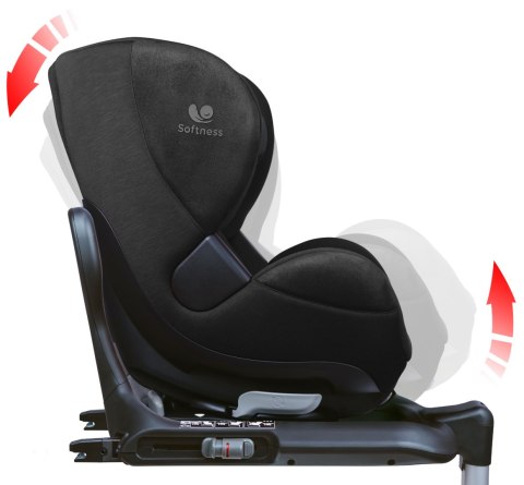 Fotelik Obrotowy Renolux Gaia CARBON i-Size (40-105 cm) z Softness®