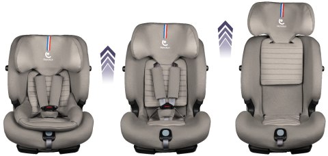 Fotelik Samochodowy Renolux Olymp 9-36 kg Capuccino Softness® R129 i-Size (76-150 cm)