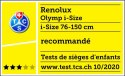 Fotelik Samochodowy Renolux Olymp 9-36 kg Carbon Softness® R129 i-Size (76-150 cm)