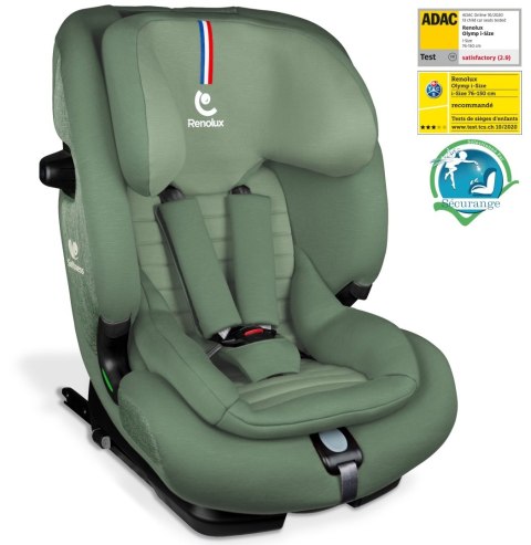 Fotelik Samochodowy Renolux Olymp 9-36 kg Garden Softness® R129 i-Size (76-150 cm)