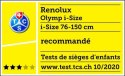Fotelik Samochodowy Renolux Olymp 9-36 kg Garden Softness® R129 i-Size (76-150 cm)