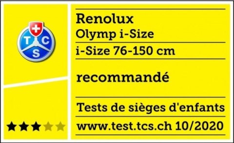 Fotelik Samochodowy Renolux Olymp 9-36 kg Garden Softness® R129 i-Size (76-150 cm)