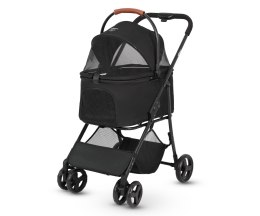 Qppet Wózek dla zwierząt Bobbie Pet Black 6961 QP-10 C