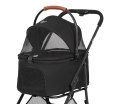 Qppet Wózek dla zwierząt Bobbie Pet Black 6961 QP-10 C
