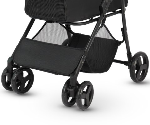 Qppet Wózek dla zwierząt Bobbie Pet Black 6961 QP-10 C