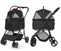 Qppet Wózek dla zwierząt Bobbie Pet Black 6961 QP-10 C