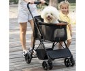 Qppet Wózek dla zwierząt Bobbie Pet Black 6961 QP-10 C