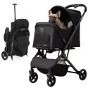 Qppet Wózek dla zwierząt Pettie Pet Black 6959 QP-11