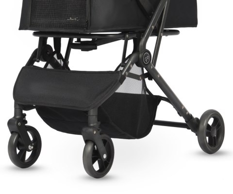 Qppet Wózek dla zwierząt Pettie Pet Black 6959 QP-11