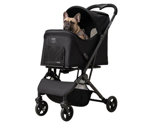 Qppet Wózek dla zwierząt Pettie Pet Black 6959 QP-11