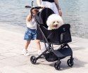 Qppet Wózek dla zwierząt Pettie Pet Black 6959 QP-11