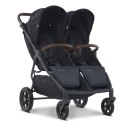 M.Twin x Wózek Bliźniaczy Mast Swiss Design - Dark Grey (Koła HP)