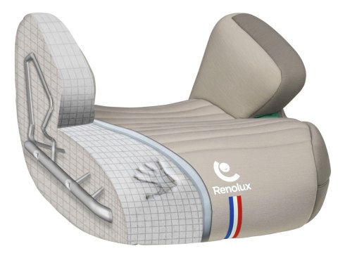Podstawka Booster Renolux JET2 Cappucino Softness® - Siedzisko do Samochodu