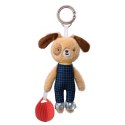 Taf Toys Pies Daniel - przytulanka i gryzak dla niemowląt 0m+ z funkcjami sensorycznymi