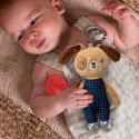 Taf Toys Pies Daniel - przytulanka i gryzak dla niemowląt 0m+ z funkcjami sensorycznymi