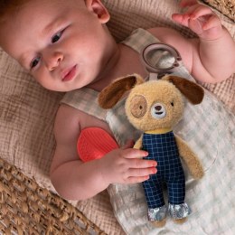 Taf Toys Pies Daniel - przytulanka i gryzak dla niemowląt 0m+ z funkcjami sensorycznymi