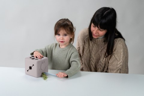 Taf Toys Pojemnik z Wyskakującymi Chusteczkami - Interaktywna Zabawka Sensoryczna
