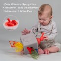 Taf Toys Pojemnik z Wyskakującymi Chusteczkami - Interaktywna Zabawka Sensoryczna