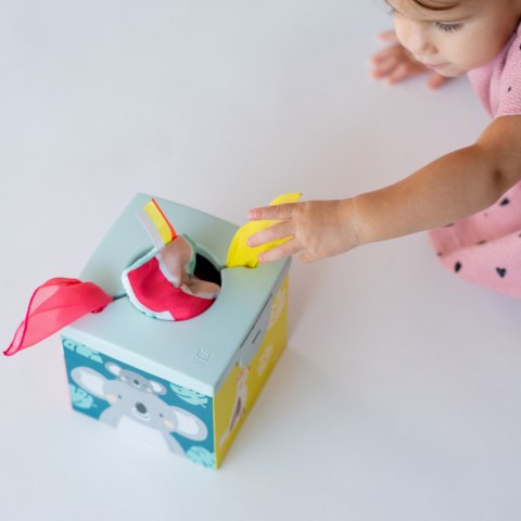 Taf Toys Sensoryczne Pudełko na Chusteczki - Zabawa i Rozwój