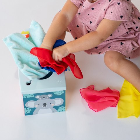 Taf Toys Sensoryczne Pudełko na Chusteczki - Zabawa i Rozwój