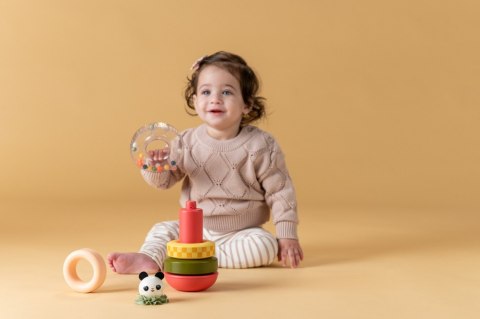 Taf Toys Wieża Sensoryczna - Panda do Układania