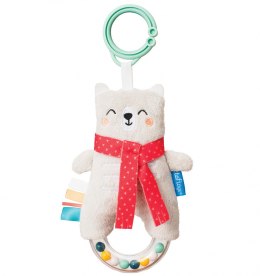 Taf Toys Zawieszka Miś Paul z Grzechotką - Przytulna Zabawka Sensoryczna