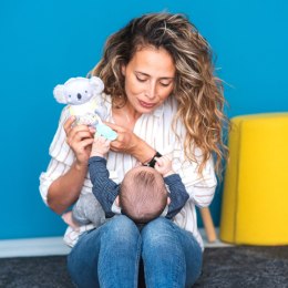 Taf Toys Zawieszka z Gryzakiem Koala Kimmy - Miękka Zabawka z Grzechotką i Gryzakiem Joey