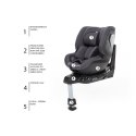 VOYAGER 2 fotelik samochodowy 0-18 kg Night Black