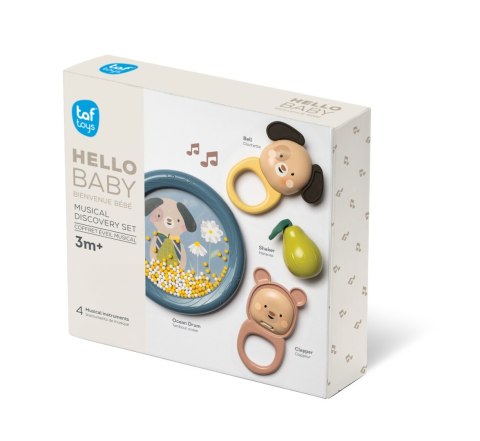 Zestaw Pierwszych Instrumentów Muzycznych Muzyczna Przygoda Taf Toys