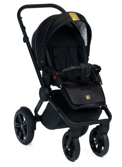 LUXOR 3w1 Dada Prams wózek dziecięcy z fotelikiem Kite 0-13kg - Black