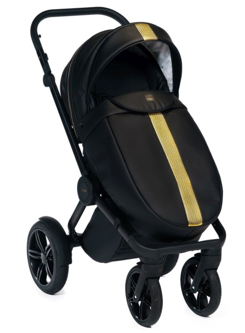 LUXOR 3w1 Dada Prams wózek dziecięcy z fotelikiem Kite 0-13kg - Black