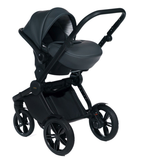 LUXOR 3w1 Dada Prams wózek dziecięcy z fotelikiem Kite 0-13kg - Graphite