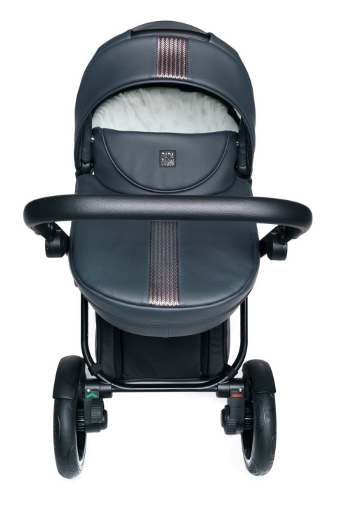 LUXOR 3w1 Dada Prams wózek dziecięcy z fotelikiem Kite 0-13kg - Graphite