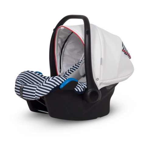 STORM Expander 3w1 wózek wielofunkcyjny + Fotelik Kite 0-13kg - white