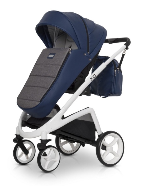 XD RIKO 2w1 wózek głęboko-spacerowy - Denim