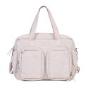 Childhome Torba do wózka + mała torebka Mellow Beige