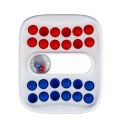 DUMEL DD 30881 Matematyczny POP IT czerwono-niebieski